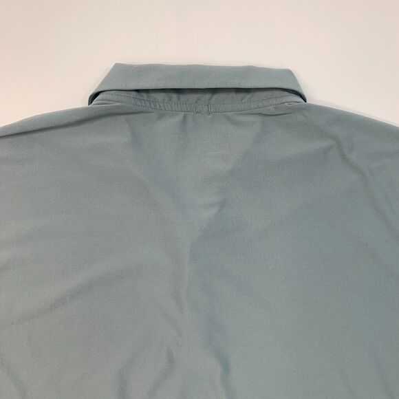 Nike Golf Shirt Mens XL Extra Large Cloud Gray Moisture Wicking Tour Performance - Picture 11 of 13